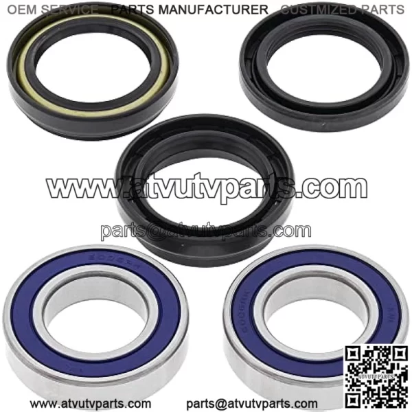 25-1108 Wheel Bearing Seal Kit Compatible with/Replacement for Suzuki Yamaha Honda