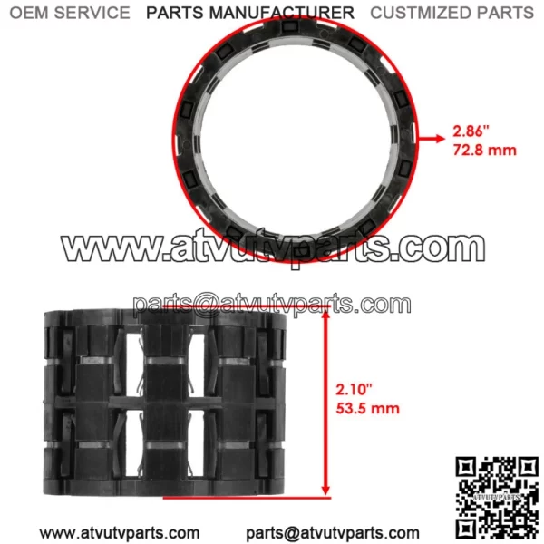 Front Differential Rebuild Kit For Polaris Sportsman 800 6x6 2009 2011-2015 - Image 2