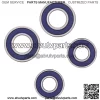 Both Front Wheel Bearing Seal for Honda  TRX300 Fourtrax 2WD 1988-1992 (For: Honda) - Image 2