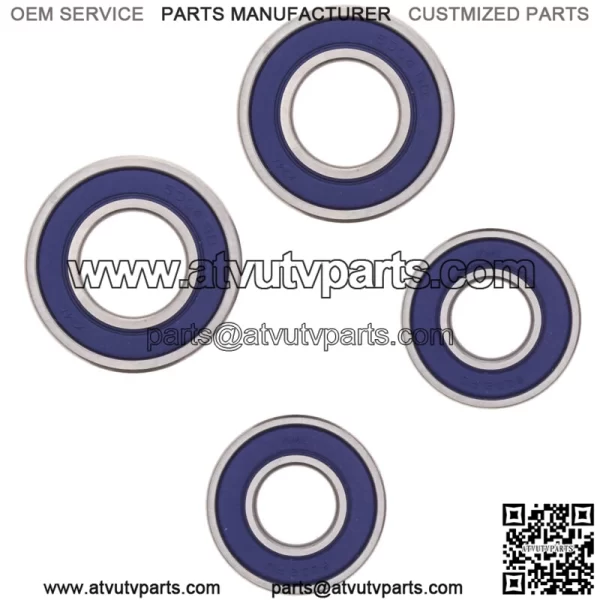 Both Front Wheel Bearing Seal for Honda  TRX300 Fourtrax 2WD 1988-1992 (For: Honda) - Image 2