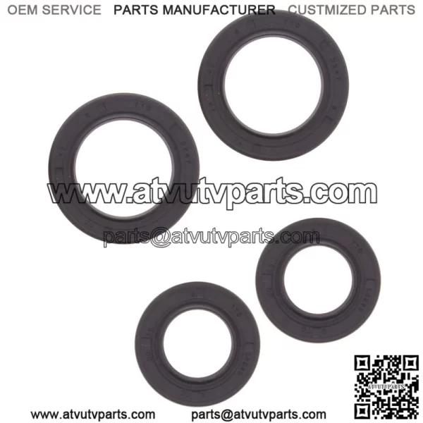 Both Front Wheel Bearing Seal for Honda  TRX300 Fourtrax 2WD 1988-1992 (For: Honda) - Image 3