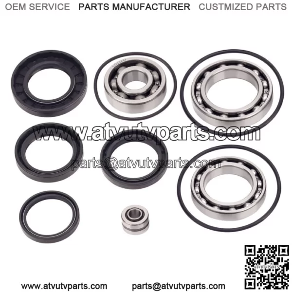 Rear Axle Wheel Bearings and Seals Kit for Honda FourTrax 300 TRX300 1988-2000 (For: Honda) - Image 2