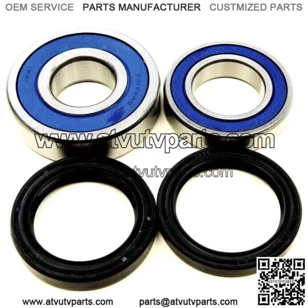REAR AXLE WHEEL HUB BEARING SEAL KIT HONDA TRX420 420 SOLID AXLE RANCHER 2014-24 (For: Honda)