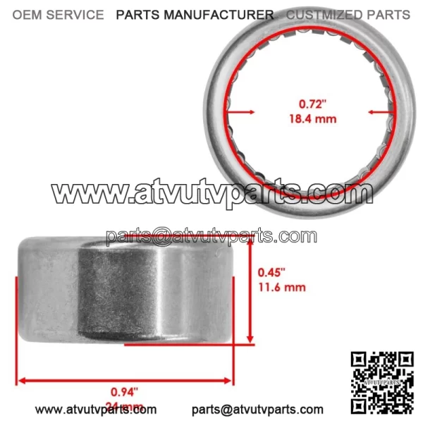 93315-21813-00 Clutch Bearing for Yamaha Kodiak Grizzly Rhino Venture (For: 2006 Yamaha Rhino 660) - Image 2