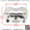 Rear Right Brake Caliper w/ Brake Pads for Polaris 1912275 - Image 2