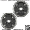 Rear Left and Right Brake Drum fits Kawasaki Mule 520 KAF300D 2000 2001 - Image 4