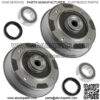 Rear Left Right Brake Drum Kit fits Kawasaki Mule 550 KAF300C 1997 1998 - 2004