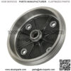 Front Brake Drum Hub for Kawasaki Mule 2500 KAF620C 4X4 1994 1995 1996-2000 - Image 2