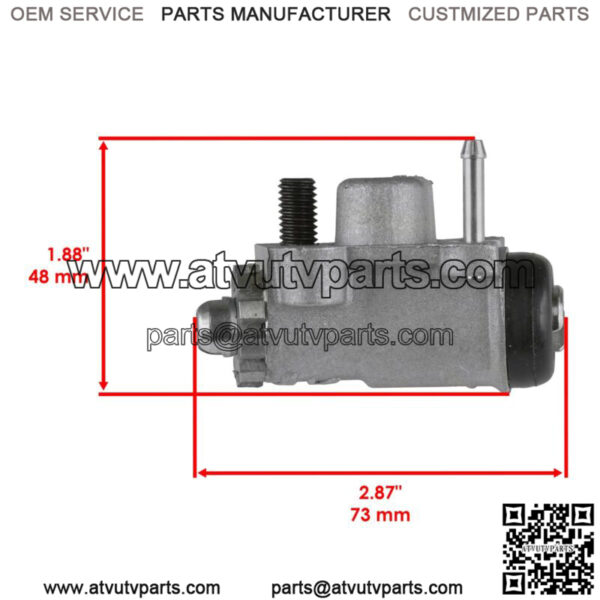 Front L/R Brake Cylinder & Shoe For Honda Rancher 350 TRX350TE TRX350TM 2000-03 - Image 4