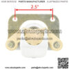 Rear Left Brake Caliper w/ Pads fits Polaris Sportsman X2 800 EFI 2007 2008 2009 - Image 2