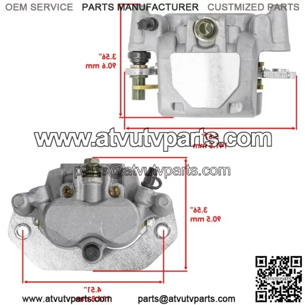 Front Brake Caliper Kit For Yamaha Viking 700 YXM700P 4x4 2014-2023 - Image 3