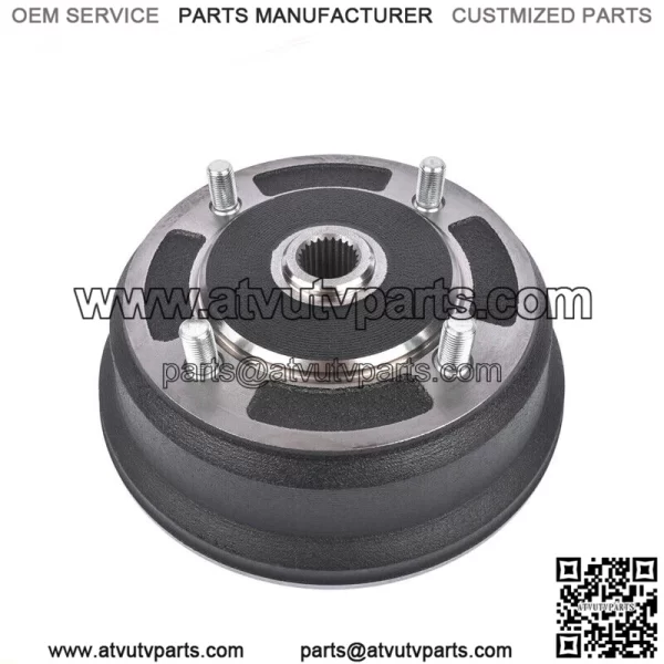 Front Brake Drum for 2001-08 Kawasaki Mule 3000 3010 3020 4000 4010 Gas Diesel