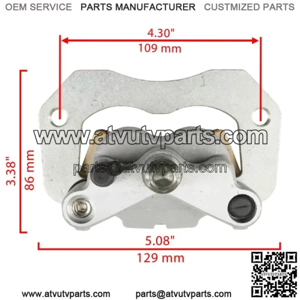 Rear Left Right Brake Caliper for Polaris RZR 1000 60 in 2016-21 1912275 1912274 (For: Polaris) - Image 3