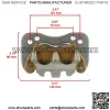 Rear Left Brake Caliper for Polaris Ranger 1000 Disel Crew 2015-2018 (For: Polaris) - Image 2