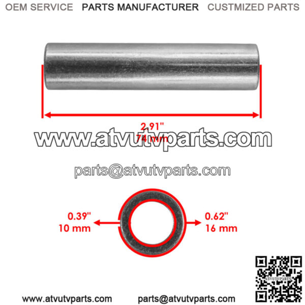 Front Lower Left A-Arm for Polaris 1542944-458 1542125-067 1542125-385 - Image 3