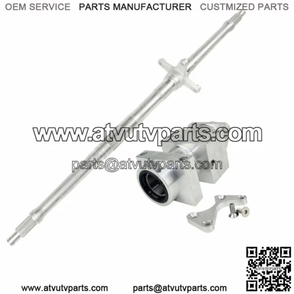 Rear Axle Shaft And Bearing Carrier Hub for Suzuki Quadsport 400 LTZ400 LTZ400Z