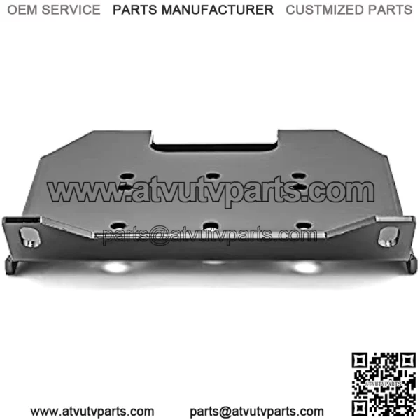 Winch Mount Plate Bracket Kit Compatible with 2014-2019 Polaris RZR 900/1000/XP Turbo & General 1000 EPS - Image 3