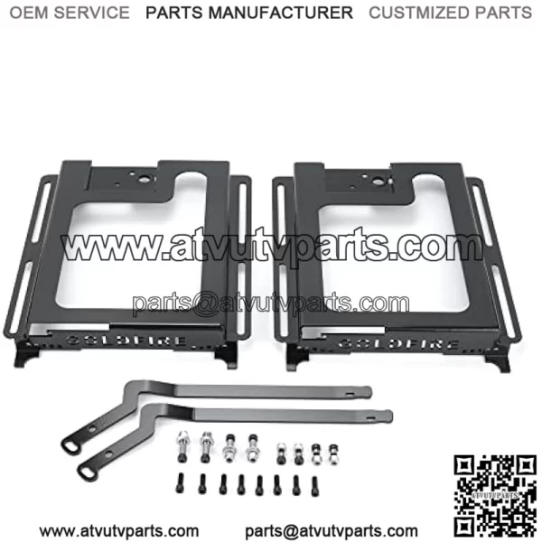 RZR Seat Base, Lower and Recline RZR Seat Base Accessories, For Polaris RZR 800/900 / S 1000 / XP 1000 / XP Turbo/General (PAIR) - Image 2