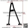 Front Right & Left Lower Control Arm For Polaris Ranger Crew XP 1000 2018 (For: Polaris) - Image 2