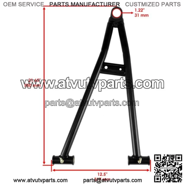 Front Right & Left Lower Control Arm For Polaris Ranger Crew XP 1000 2018 (For: Polaris) - Image 3
