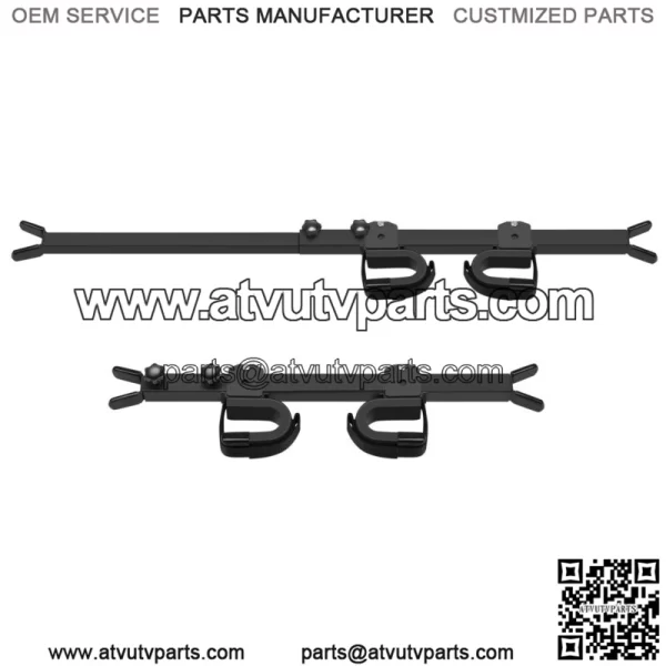 UTV Overhead Gun Holder Roof Rack For Honda Pioneer Talon Polaris Ranger Can Am - Image 2