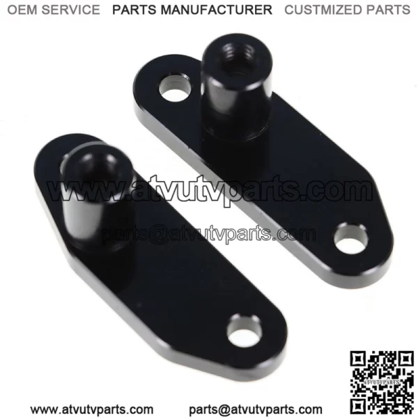 For Can-Am Maverick X3 2017-20, Black Billet Aluminum Anodized Door Opener Kits - Image 2