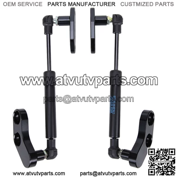 Left Right Black CNC Door Opener Kit For 2017-2021 Can-Am Can Am Maverick X3 NEW - Image 2