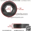 Front & Rear Strut Bottom Pivot Ball For Polaris Sportsman X2 570 2017-2021 (For: Polaris Sportsman 570) - Image 2