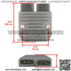 Voltage Regulator Rectifier for Can-Am / Ski-Doo 515177325 710005569 278002021 - Image 4
