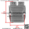 Regulator Rectifier for Polaris General 1000 2016-2018 / RZR S 1000 2016-2018 - Image 2