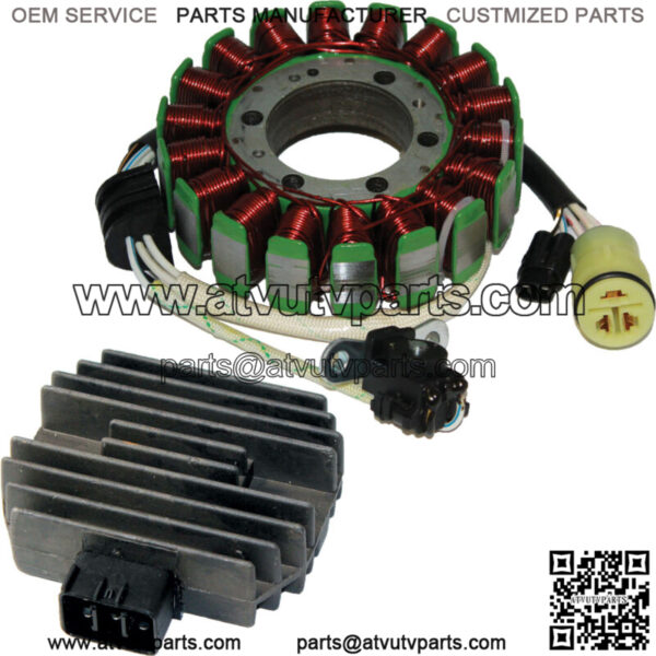 Stator & Regulator Rectifier for Yamaha Raptor 700 YFM70R Se 2007 2008 2009 2010