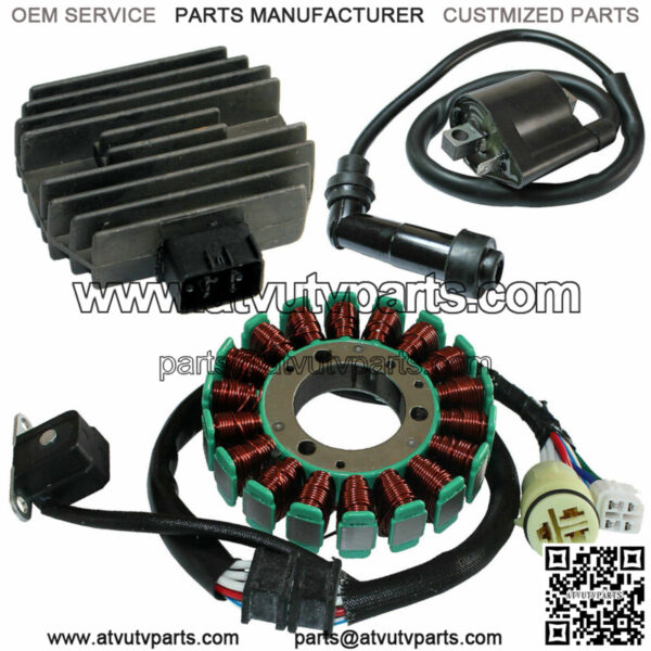 Stator/ Regulator Rectifier / Ignition Coil for Yamaha Bruin 250 YFM250 2005 06