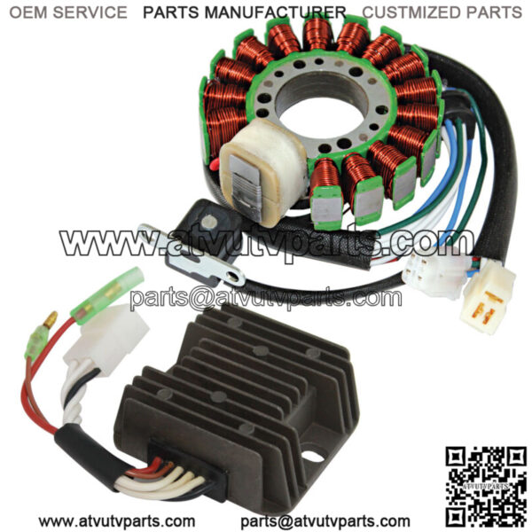 Stator & Regulator Rectifier for Yamaha Timberwolf 250 YFB250F 4WD 1994