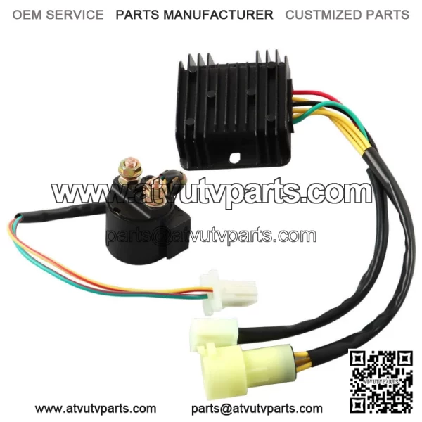 Regulator Rectifier Starter Relay for Honda Fourtrax 300 TRX300 1988-1992 - Image 3