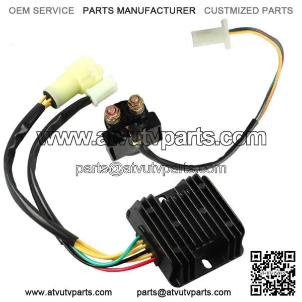 Regulator Rectifier Starter Relay for Honda Fourtrax 300 TRX300 1988-1992 - Image 4