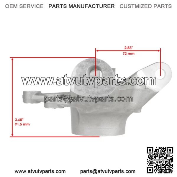 Front Knuckle kit for Can-Am Outlander 500 650 800R 850 2013-2024 Left Right - Image 5