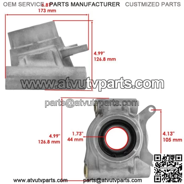 Rear Right Knuckle For Polaris General 1000 4P MD 17-2018 / PS 2017-2020 - Image 2