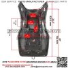 Complete Seat Black for Polaris 2683433-070 2684882-070 2683661-070 2685076-070 - Image 2