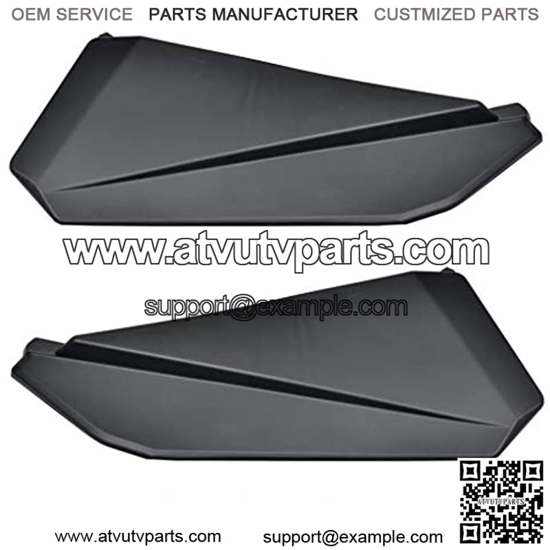 Lower Doors Kit for Can-Am X3 Max, Lower Door Inserts Panels with Built-in Metal Frame for Can Am Maverick X3 Max RS DS 2017-2021 Accessories (4 Doors, Front & Rear) - Image 2