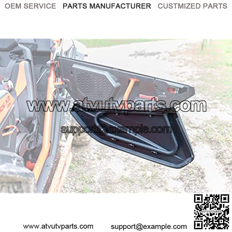 Lower Doors Kit for Can-Am X3 Max, Lower Door Inserts Panels with Built-in Metal Frame for Can Am Maverick X3 Max RS DS 2017-2021 Accessories (4 Doors, Front & Rear) - Image 3