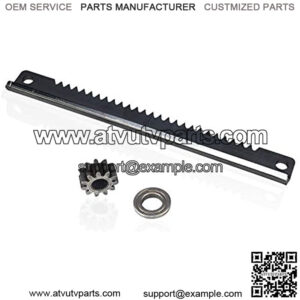 783-06988 Steering Rack Plate Compatible with 783-06988A 783-06988 - Fits Craftsman - with Steering Shaft Pinion Gear & Bushing 717-1554 941-0656A 741-0656