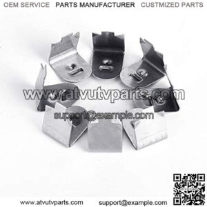 Golf Cart Wheel Hupcaps Cover Clips Sets for Most of EZGO Club CAR Yamaha Wheel Cover Hupcaps, 8-Pack