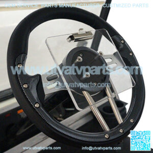 Golf Cart Steering Wheel Score Card Holder