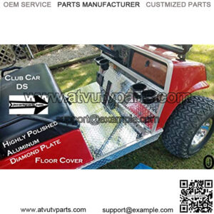 Club Car DS Golf Cart Diamond Plate Floor