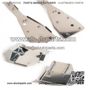 Full Chassis Glide & Swing Arm Skid Plate Gaurd Combo YAMAHA YFZ450 YFZ 450