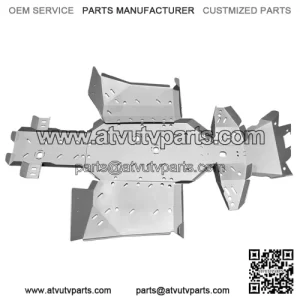 For CFMOTO CFORCE 800 XC/1000 2018-2024 Aluminum Full Chassis Central Skid Plate