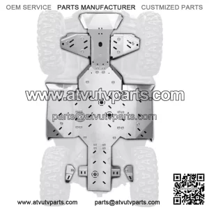 Full Chassis Skid Plate Aluminum For CFMOTO CFORCE 800 xc / 1000 2018 2019 2024