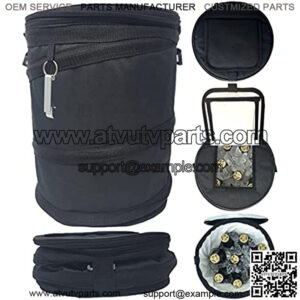 Golf Cart Cooler Bag | Fits on Golf Cart or Push Cart - Pops Up and Collapses Flat - Perfect for Golf, Beach, Camping, Travel, Tailgating, Vacation | Use in Golf Cart Basket or on Fender