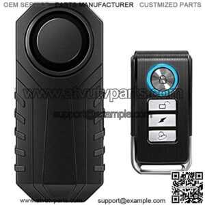 113dB Bike Alarm Wireless Vibration Motion Sensor Waterproof Motorcycle Alarm with Remote