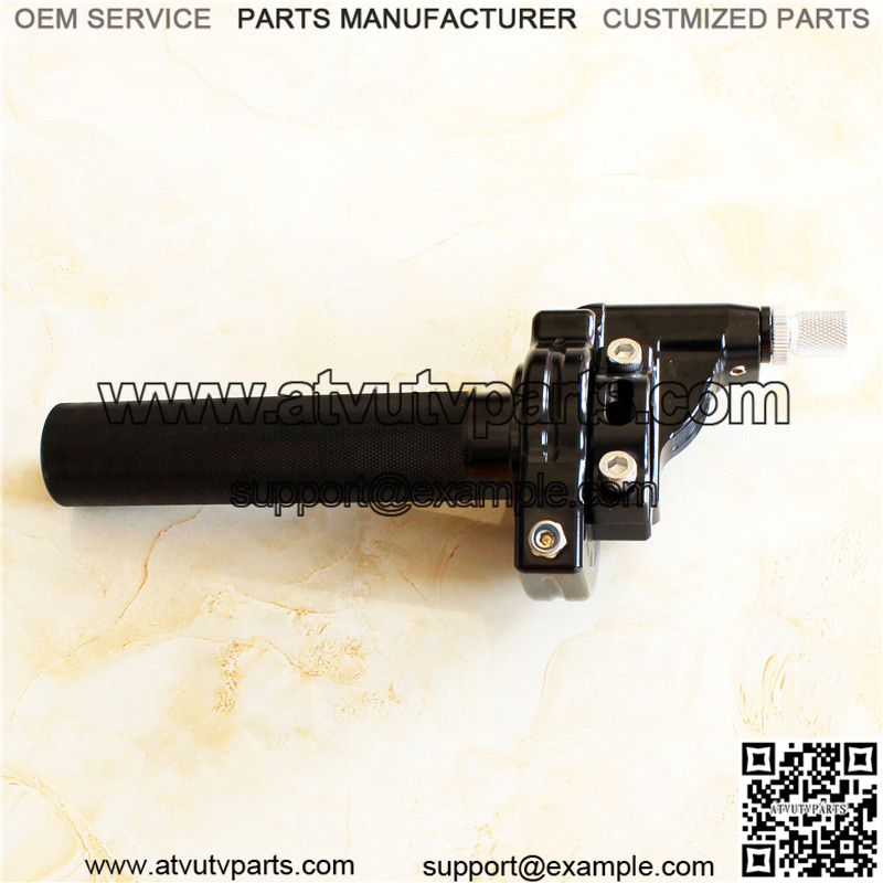 Black aluminum alloy CNC handle - Image 3